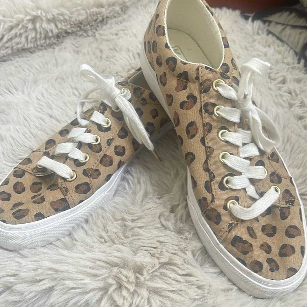 Keds leopard print sneakers
